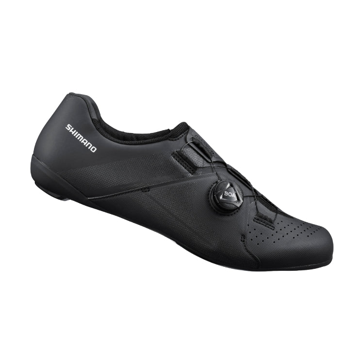 Zapatilla Shimano RC3 SH-RC300 de ruta con dial BOA L6, color negro