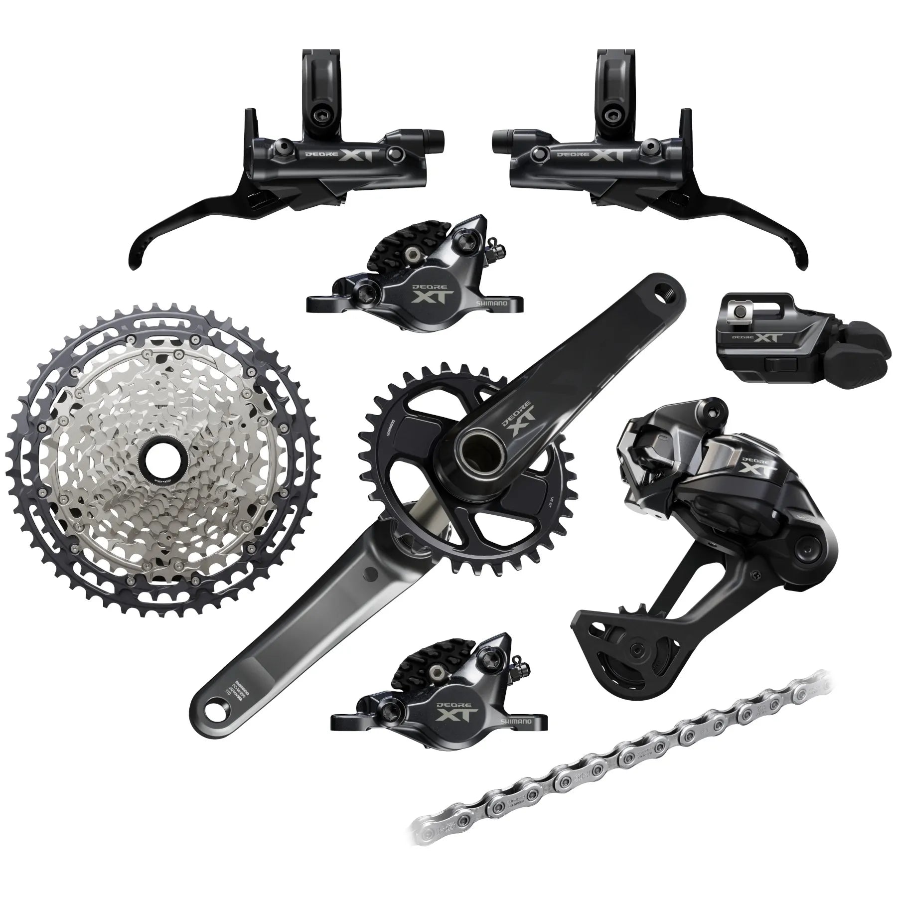 Shimano Deore XT Di2 M8250 - Grupo Electrónico MTB 12v | Timberlinh