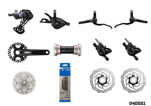 grupo shimano deore de 12 velocidades