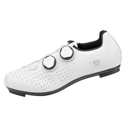 Zapatilla GW Cravon blanca de ruta con doble dial ATOP